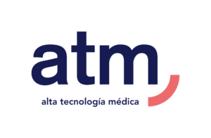 ATM _ imagotipo tagline azul